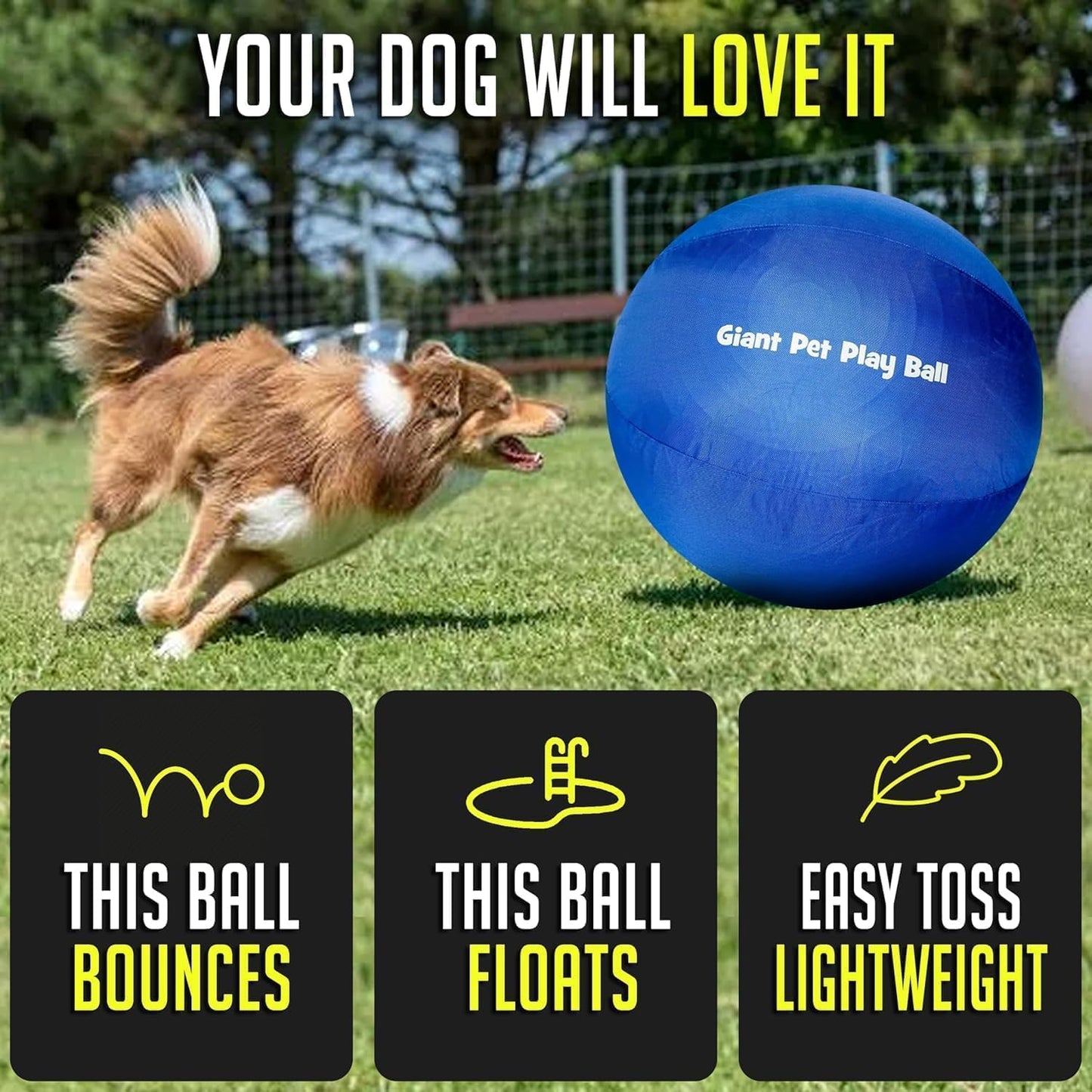 Giant Pet Play Ball