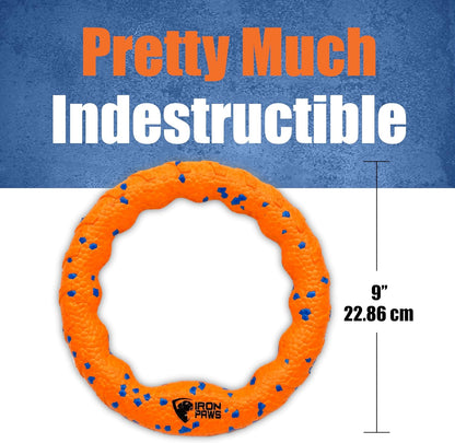 Indestructible Orange Dog Ring