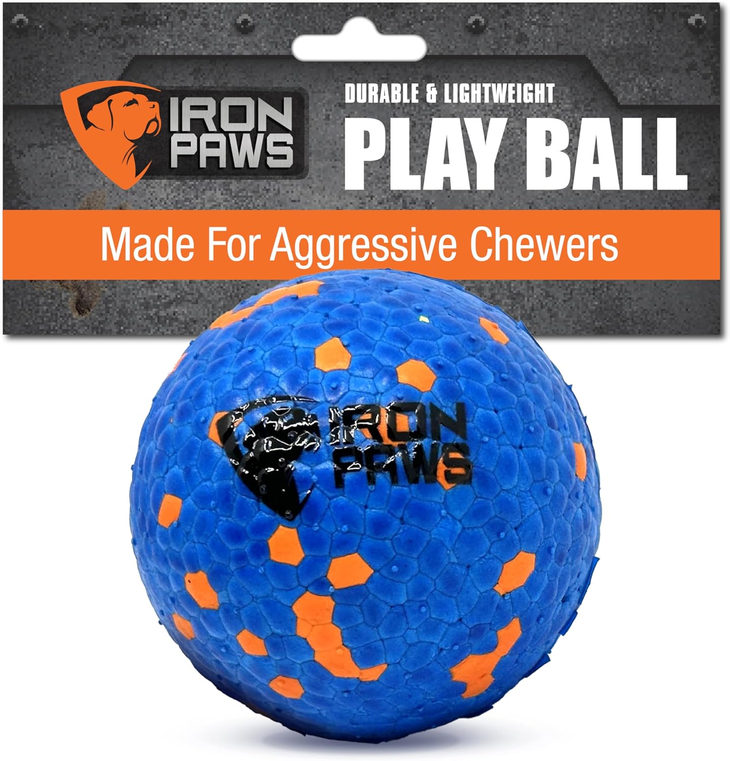 Indestructible Blue Dog Ball